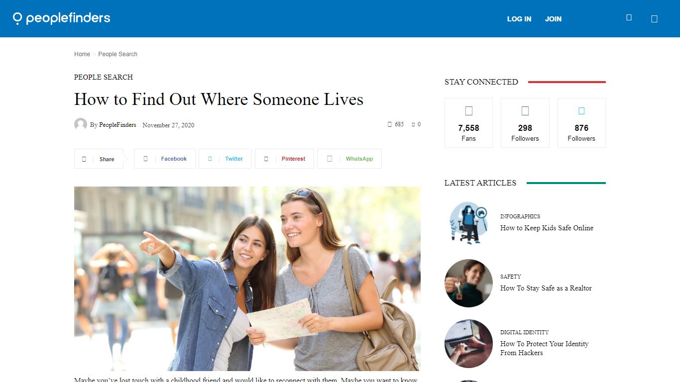 How to Find Out Where Someone Lives - The PeopleFinders Blog